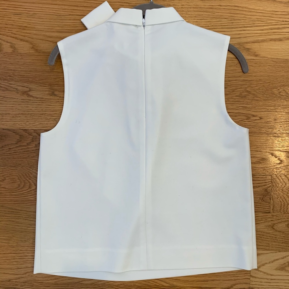 kate spade Cream Bow Neck Sleeveless Top - Picture 2 of 6